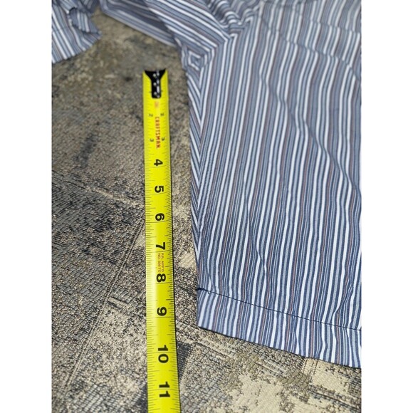 Tommy Bahama Shorts Mens Blue Striped Seersucker Stretch Casual size 36 (W38) - Picture 5 of 11